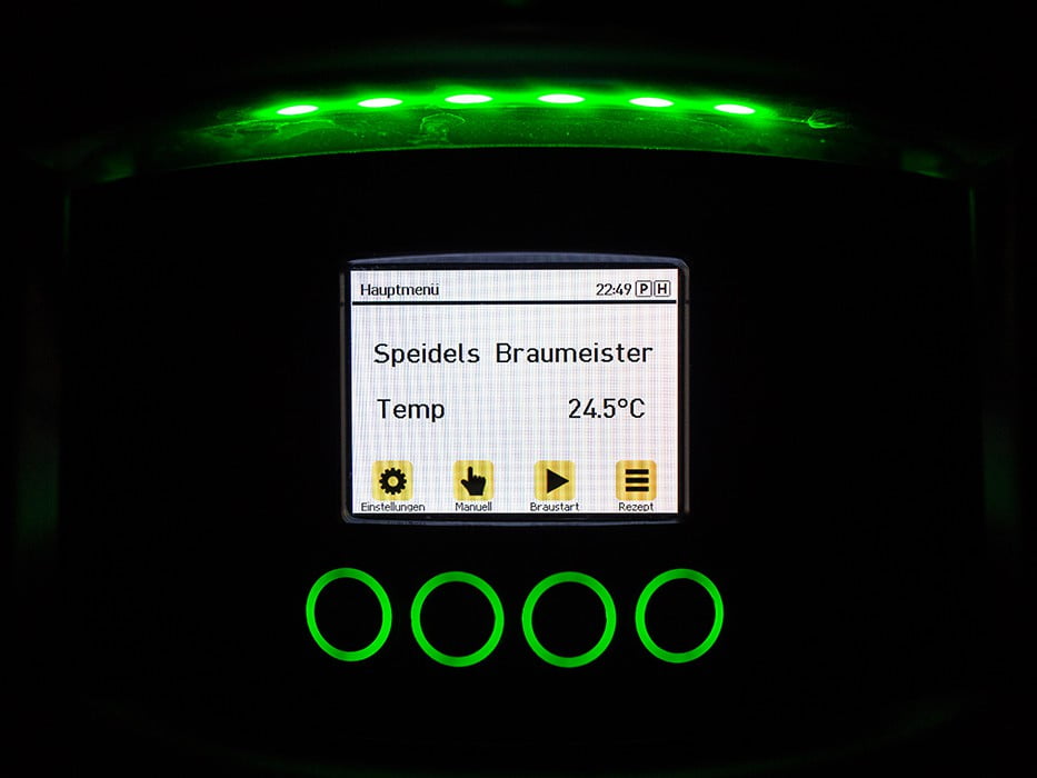 панель управления с TFT-дисплеем SPEIDEL для BRAUMEISTER 50л_5